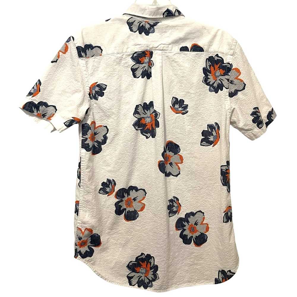 Old Navy Old Navy Hawaiian Seersucker Shirt Flora… - image 5