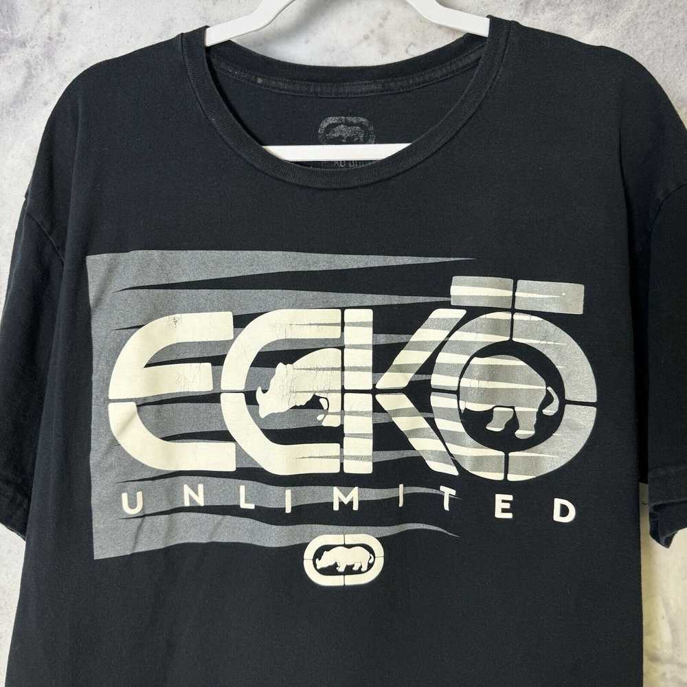 Ecko Unltd. Ecko Unltd T Shirt Mens 2XL Black Sho… - image 1