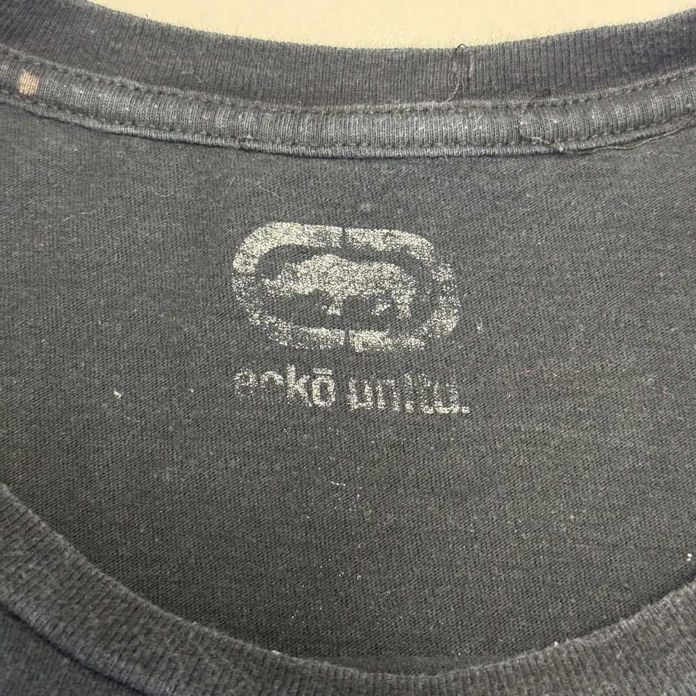 Ecko Unltd. Ecko Unltd T Shirt Mens 2XL Black Sho… - image 4