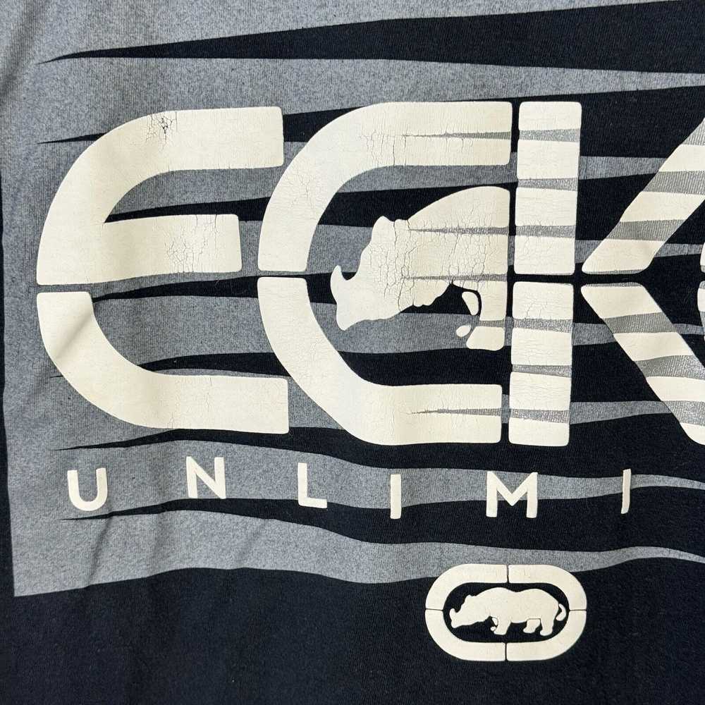 Ecko Unltd. Ecko Unltd T Shirt Mens 2XL Black Sho… - image 5