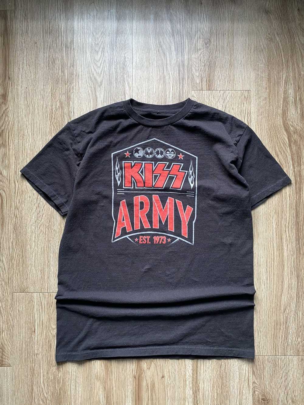 Kiss × Streetwear × Vintage VINTAGE KISS ARMY TEE - image 1