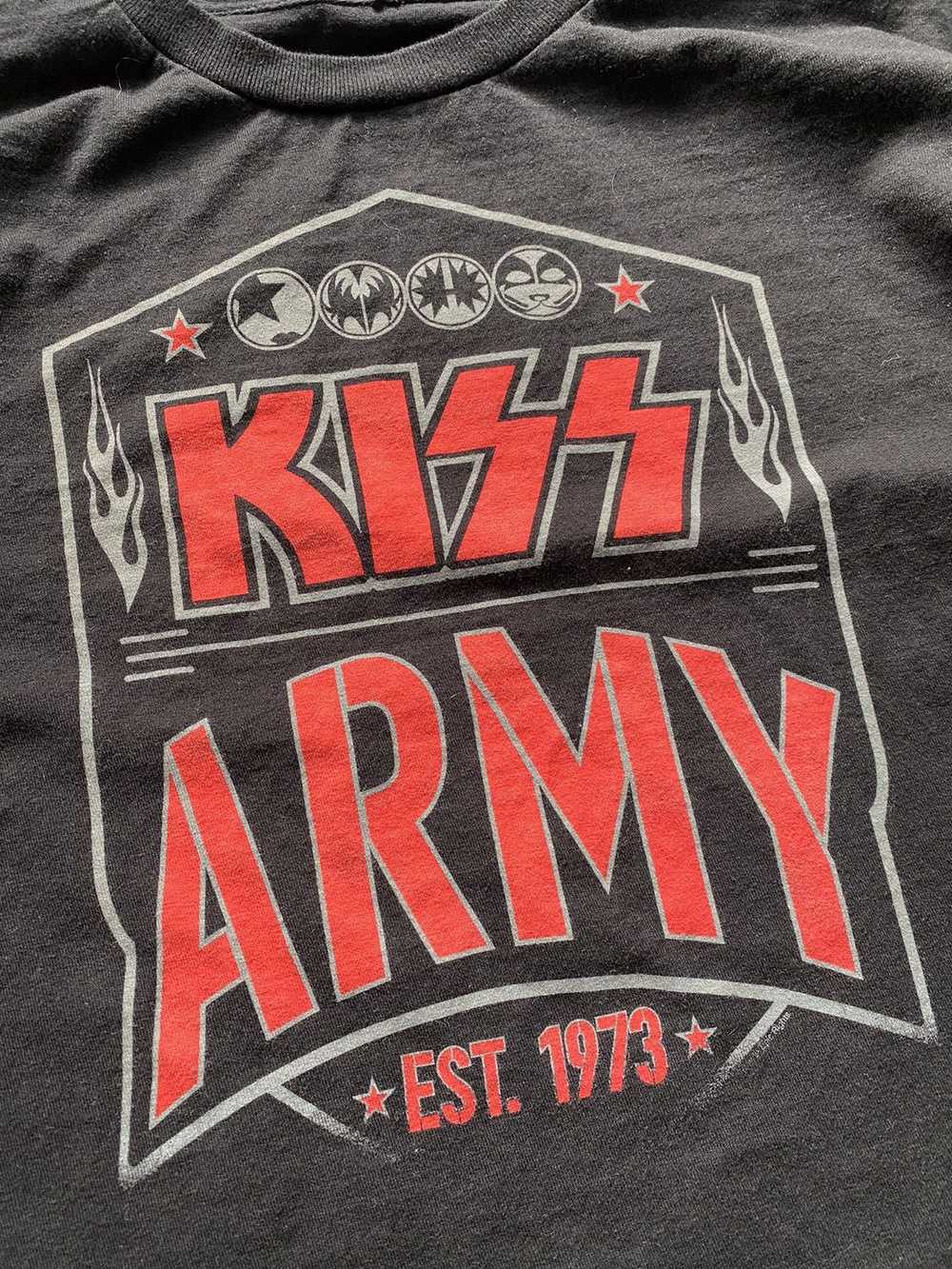 Kiss × Streetwear × Vintage VINTAGE KISS ARMY TEE - image 3