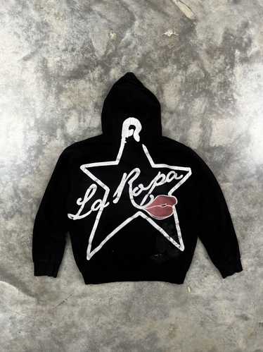 LaRopa OG LaRopa Big Star + Rhinestone Skull Black