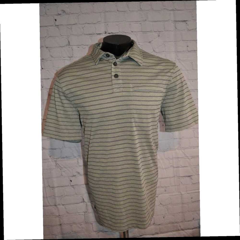 Duluth Trading Company Classic Fit Gray Striped G… - image 5