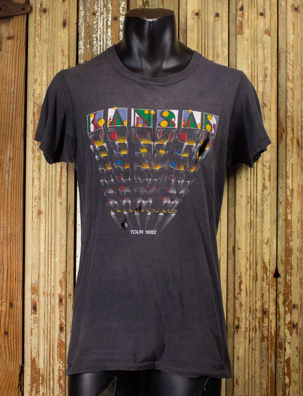 Band Tees × Vintage Vintage Kansas Tour Concert T… - image 1