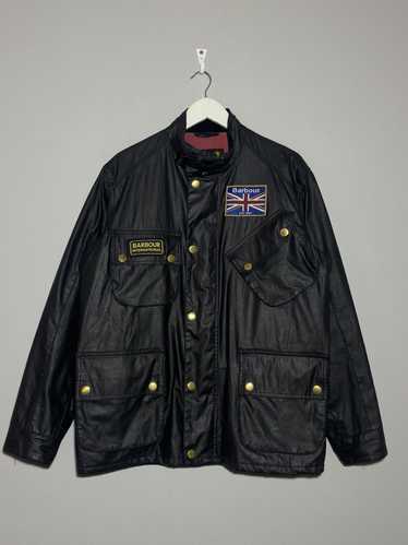 Barbour × Vintage Barbour International union jack