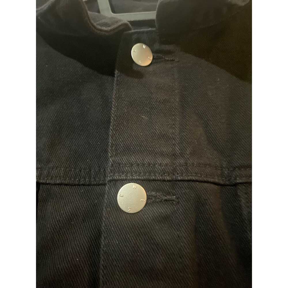 Wesc Conspiracy by Wesc Black Trucker Denim Jacke… - image 3