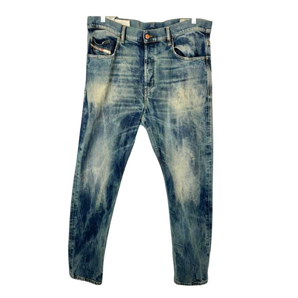 Diesel D-Eetar Tapered Washed Jeans - image 1