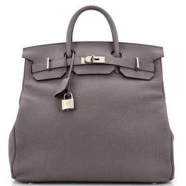 Hermes HAC HSS Birkin Bag Grey Togo with Palladium