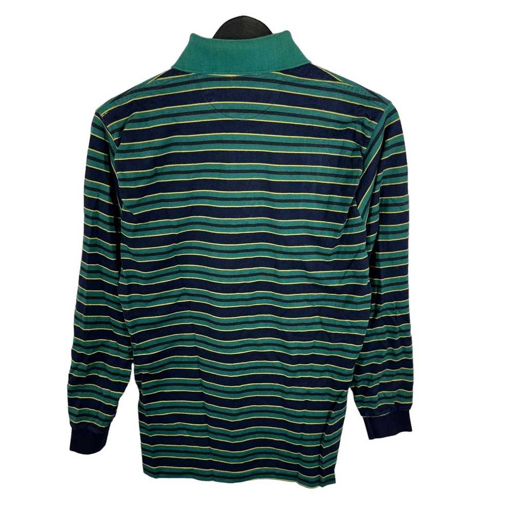 Lacoste Vintage Lacoste Long Sleeve Striped Polo - image 5