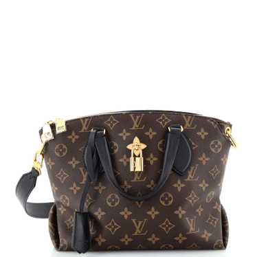 Louis Vuitton Flower Zipped Tote Monogram Canvas … - image 1