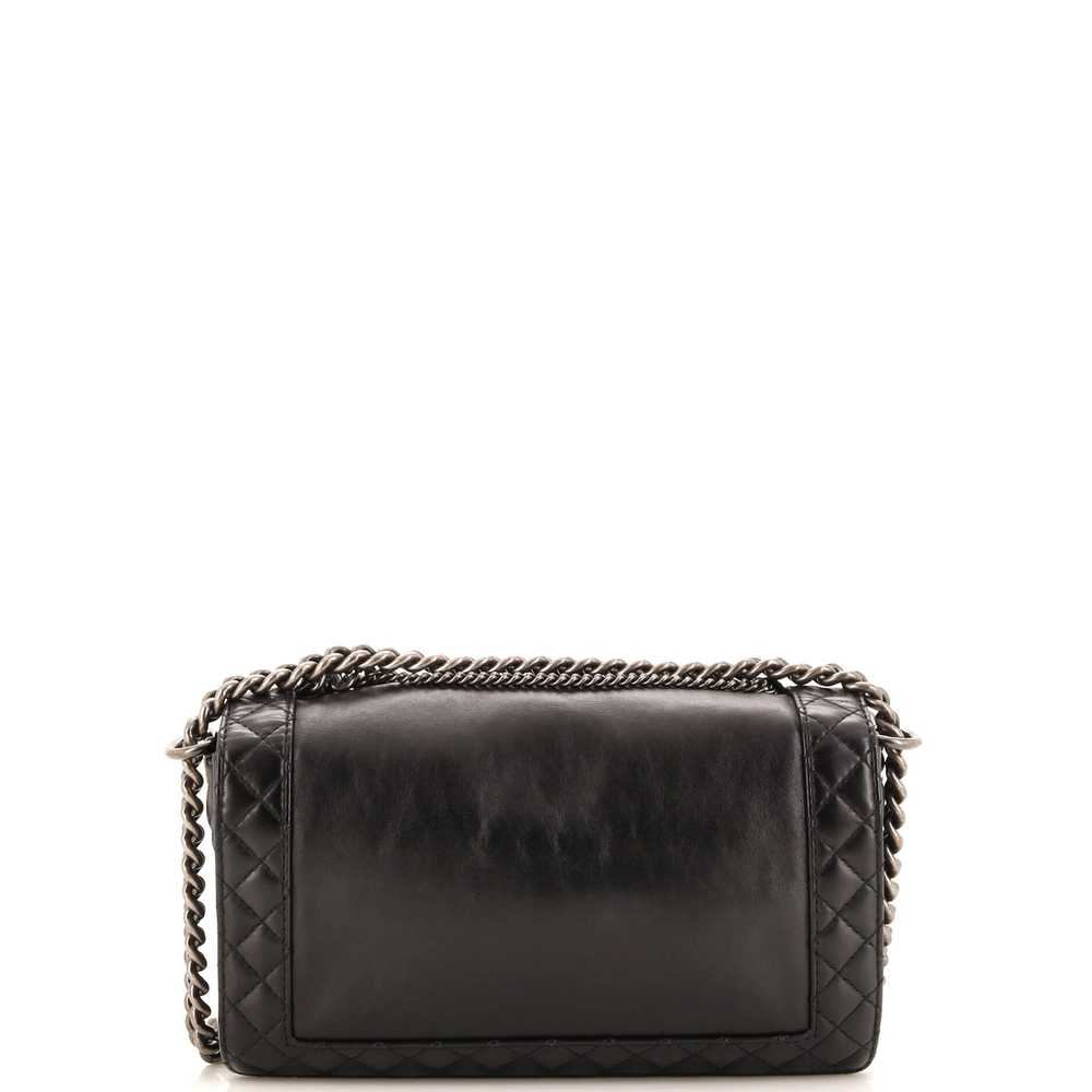 CHANEL Boy Flap Bag Enchained Lambskin New Medium - image 3