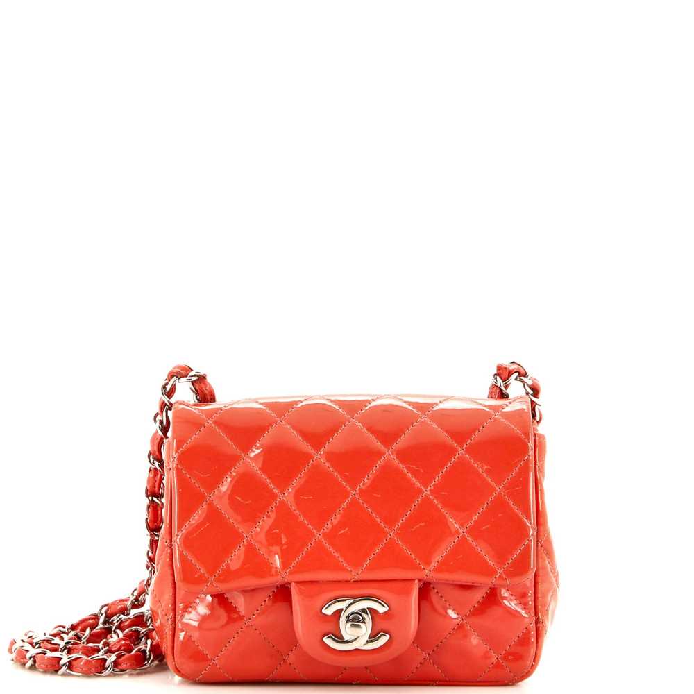 CHANEL Square Classic Single Flap Bag Quilted Pat… - image 1