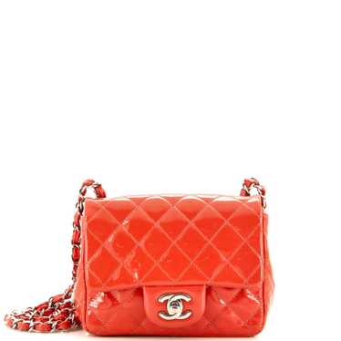 CHANEL Square Classic Single Flap Bag Quilted Pat… - image 1