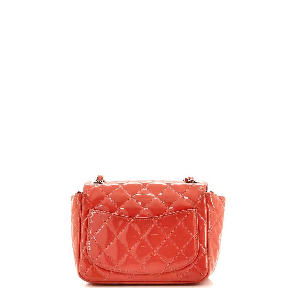 CHANEL Square Classic Single Flap Bag Quilted Pat… - image 3