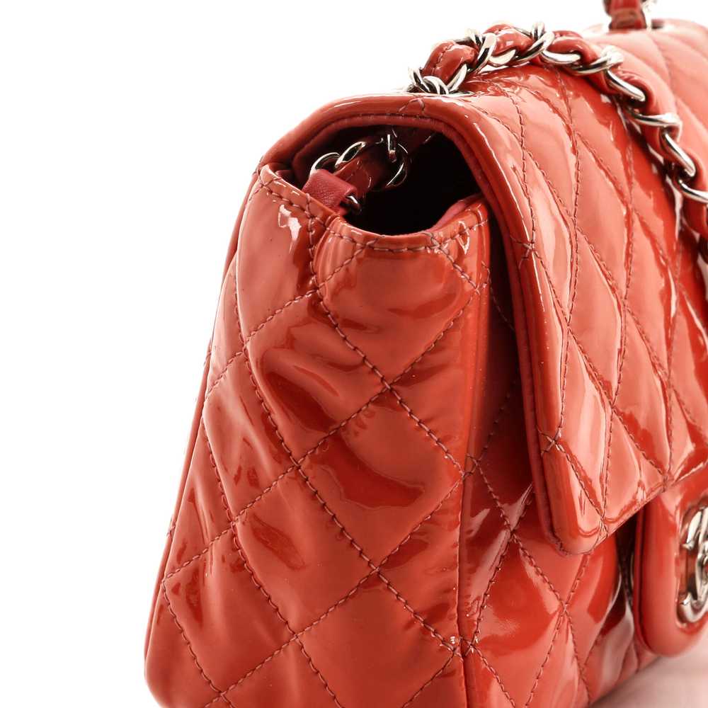 CHANEL Square Classic Single Flap Bag Quilted Pat… - image 6