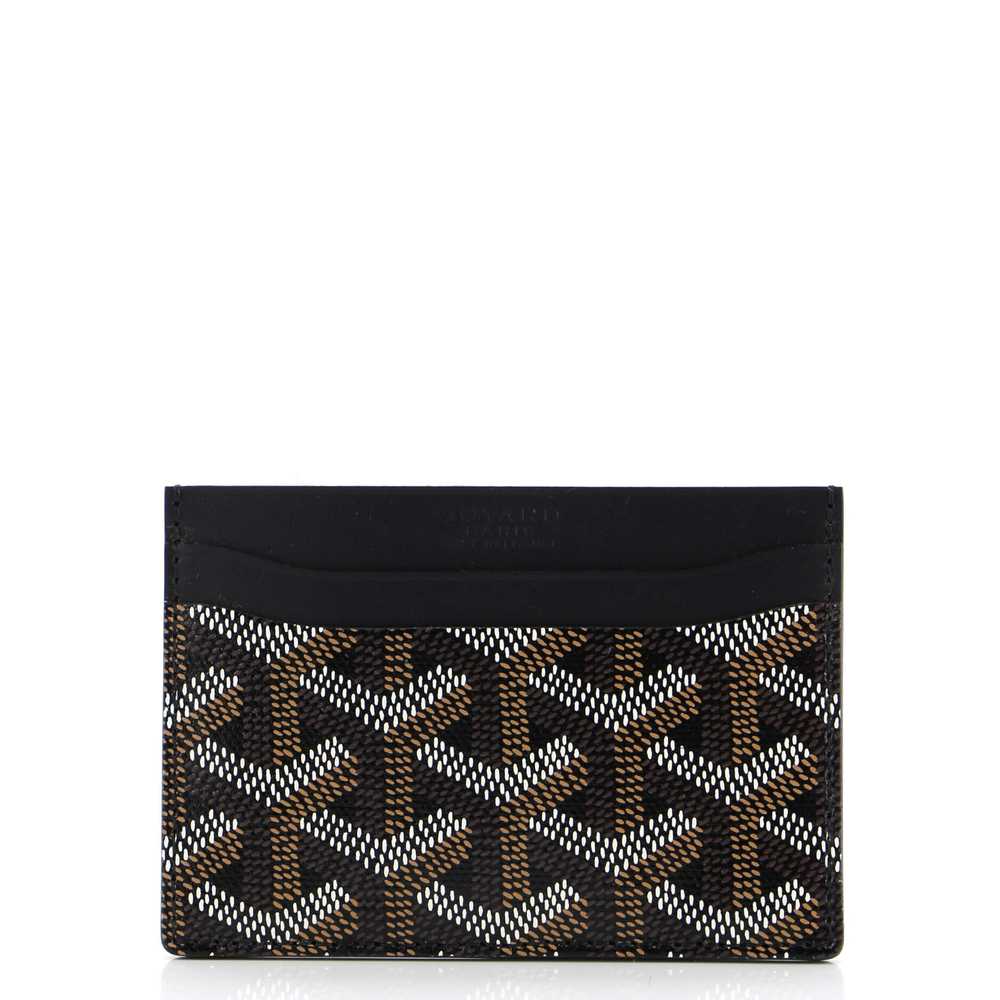 GOYARD Saint Sulpice Card Holder Coated Canvas - image 1