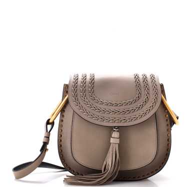 CHLOE Hudson Handbag Whipstitch Leather Small - image 1