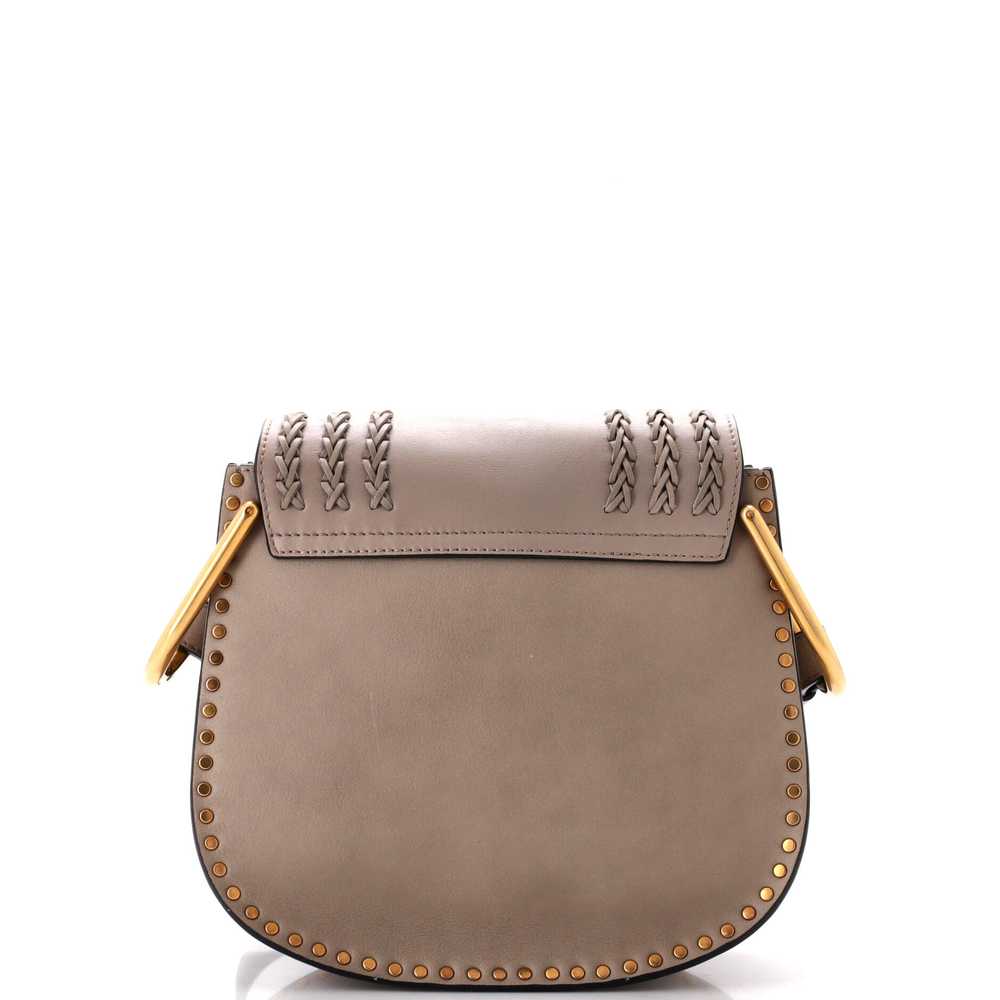 CHLOE Hudson Handbag Whipstitch Leather Small - image 3