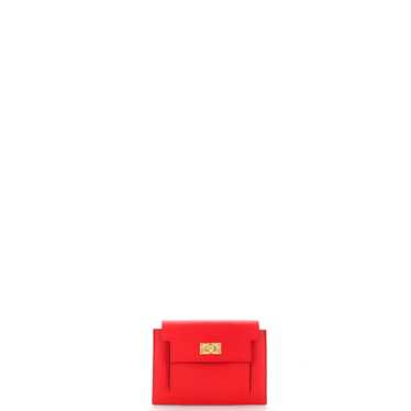 Hermes Kelly Pocket Compact Wallet Epsom