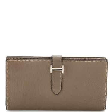 Hermes Bearn Wallet Chevre Mysore Long