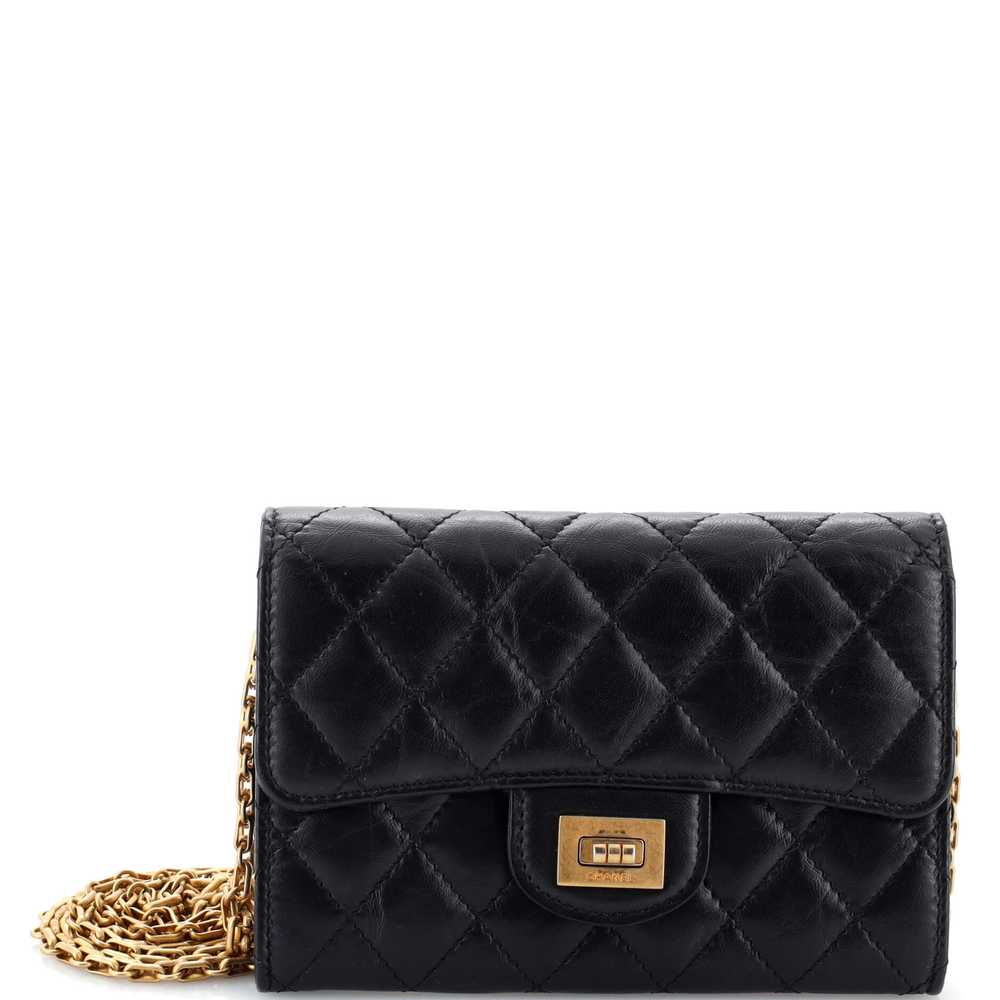 CHANEL Reissue 2.55 Wallet on Chain Quilted Aged … - image 1