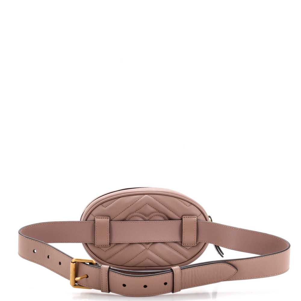 GUCCI GG Marmont Belt Bag Matelasse Leather - image 3