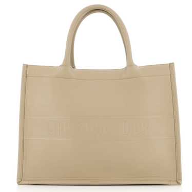 Christian Dior Book Tote Embossed Leather Medium - image 1