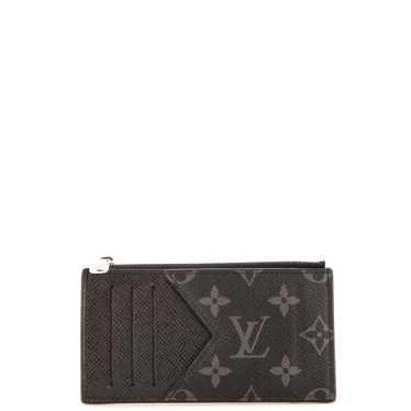 Louis Vuitton Coin Card Holder Monogram Taigarama