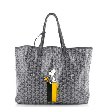 GOYARD Saint Louis Tote Snoopy Printed Coated Canv