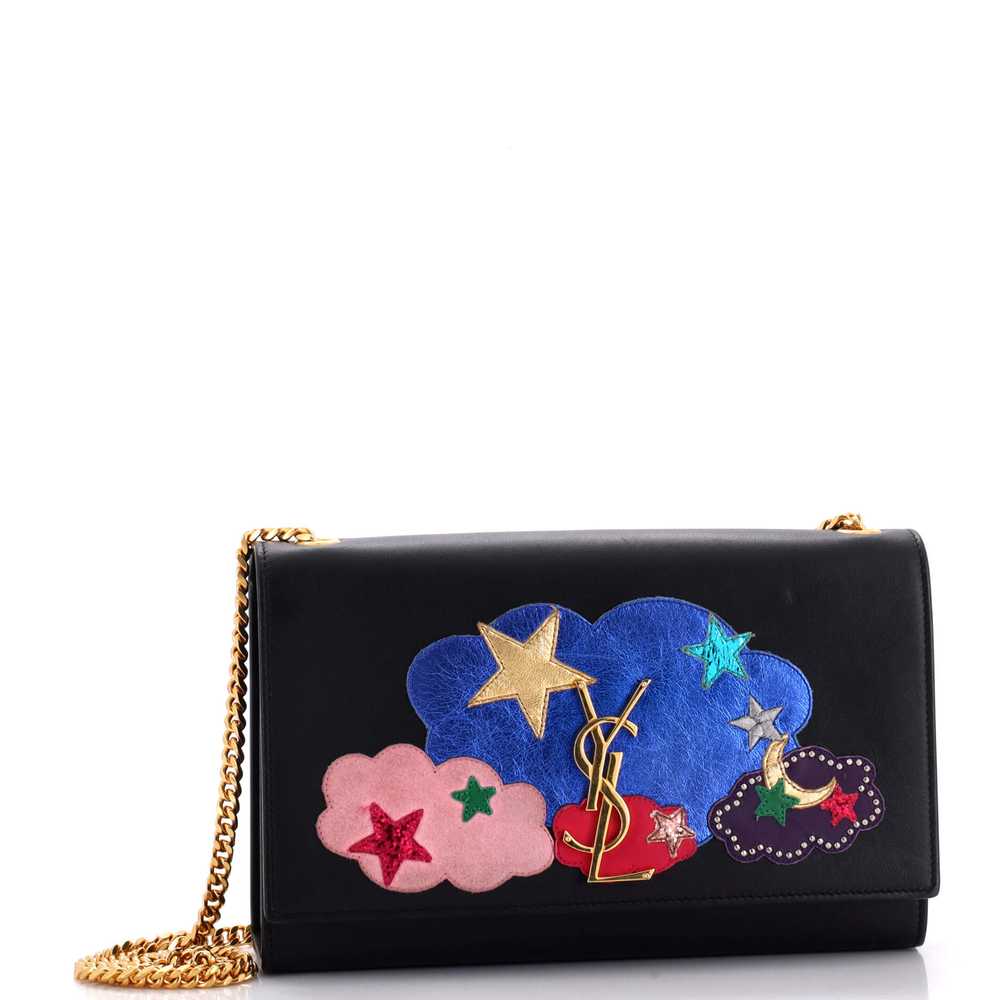 Saint Laurent Classic Monogram Crossbody Bag Embe… - image 2