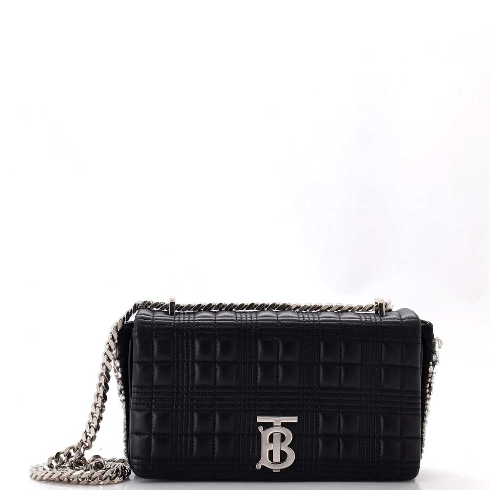 Burberry Lola Shoulder Bag Quilted Lambskin with … - image 1