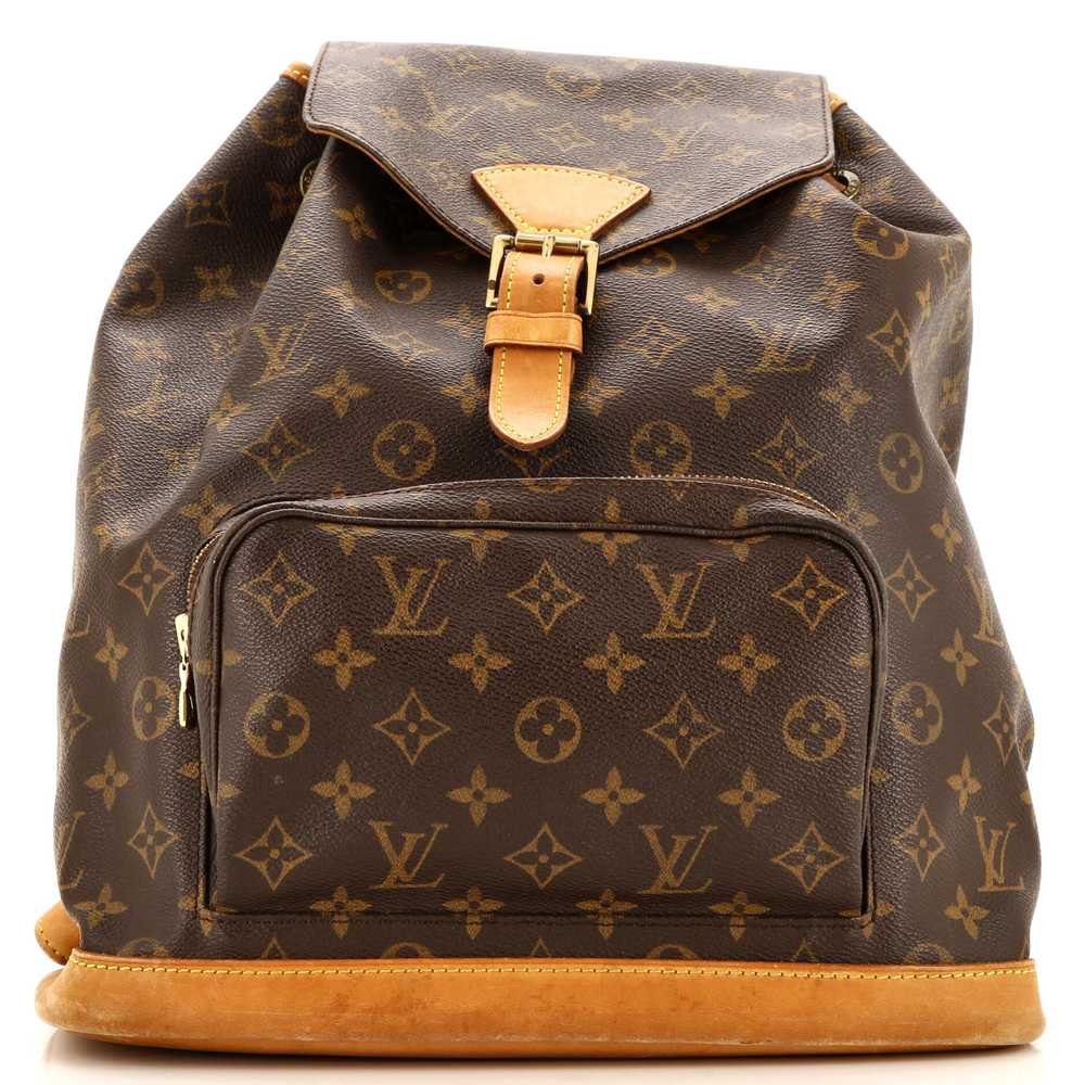 Louis Vuitton Vintage Montsouris Backpack Monogra… - image 1