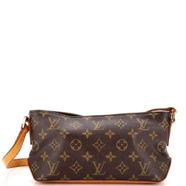 Louis Vuitton Trotteur Handbag Monogram Canvas