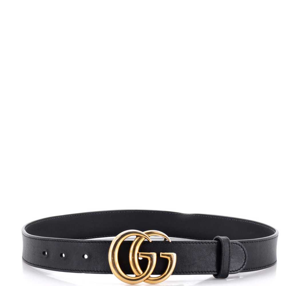 GUCCI GG Marmont Belt Leather Medium 80 - image 2