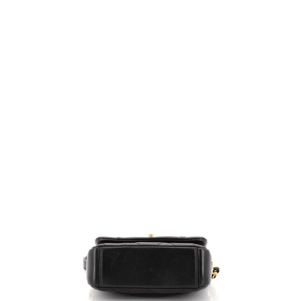 CHANEL Side Note Flap Bag Quilted Lambskin Mini - image 4