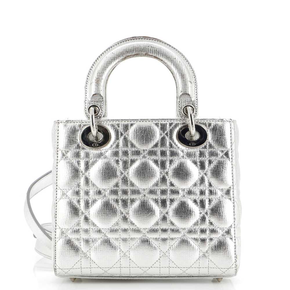 Christian Dior My ABCDior Lady Dior Bag Metallic … - image 3