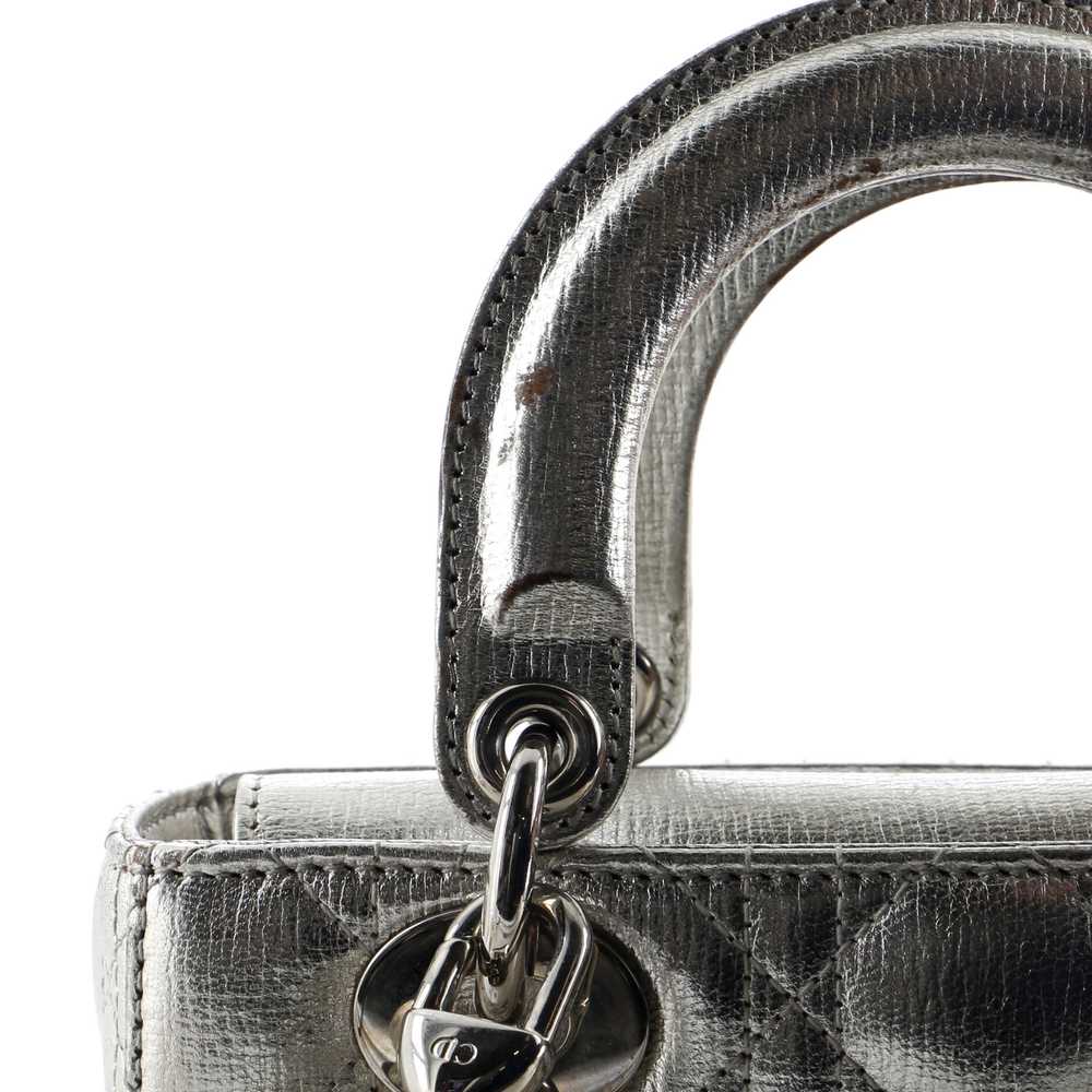 Christian Dior My ABCDior Lady Dior Bag Metallic … - image 6