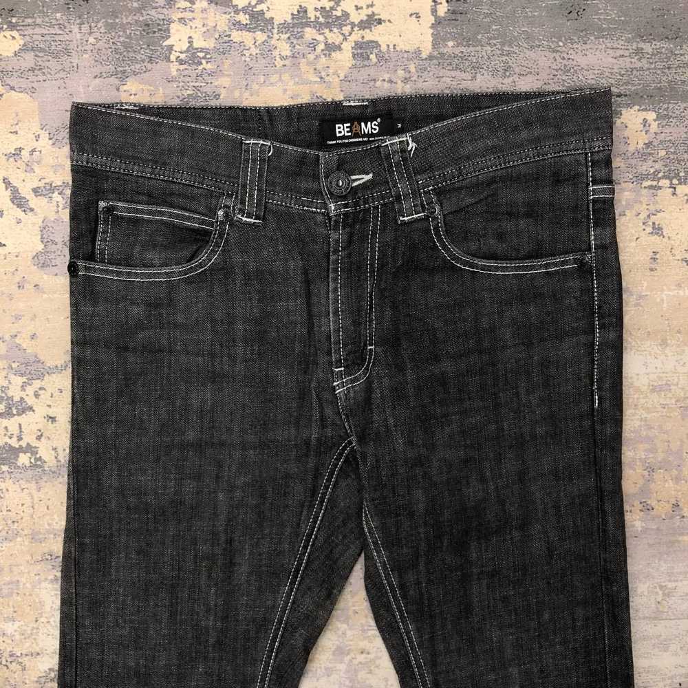 Beams Plus P326 JAPAN BEAMS SKINNY BLUE DENIM JEA… - image 3