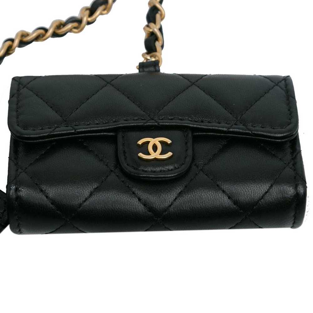 Chanel Leather clutch bag - image 12