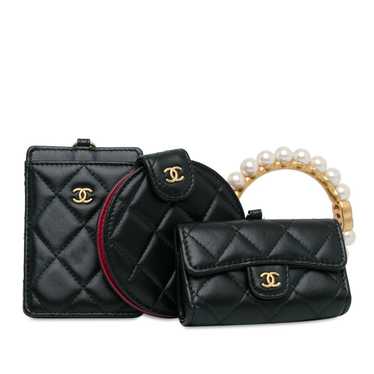 Chanel Leather clutch bag - image 1