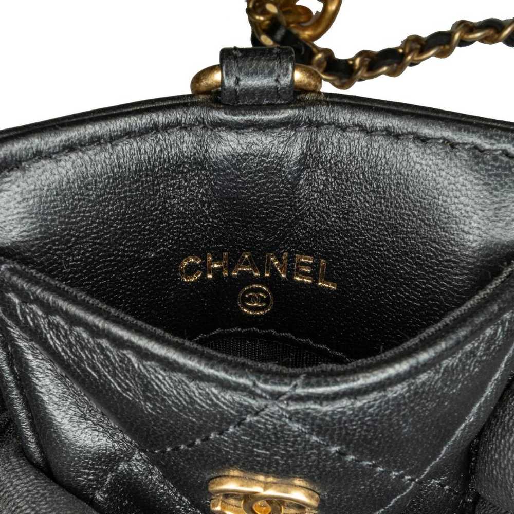 Chanel Leather clutch bag - image 8