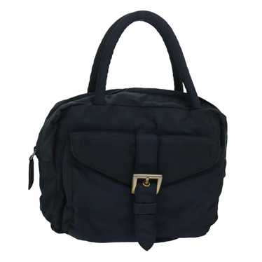 PRADA Hand Bag Nylon Navy Auth 83396 - image 1