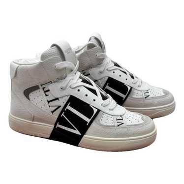 VALENTINO GARAVANI VL7N スムース&ペブル加工レザー ハイカット VALENTINO GARAVANI VL7N スムース&ペブル加工レザー ハイカット
