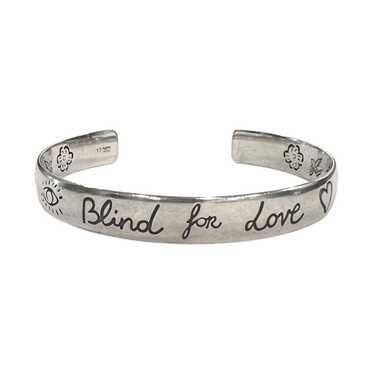 Gucci Gucci Blind For Love Silver Bracelet - image 1