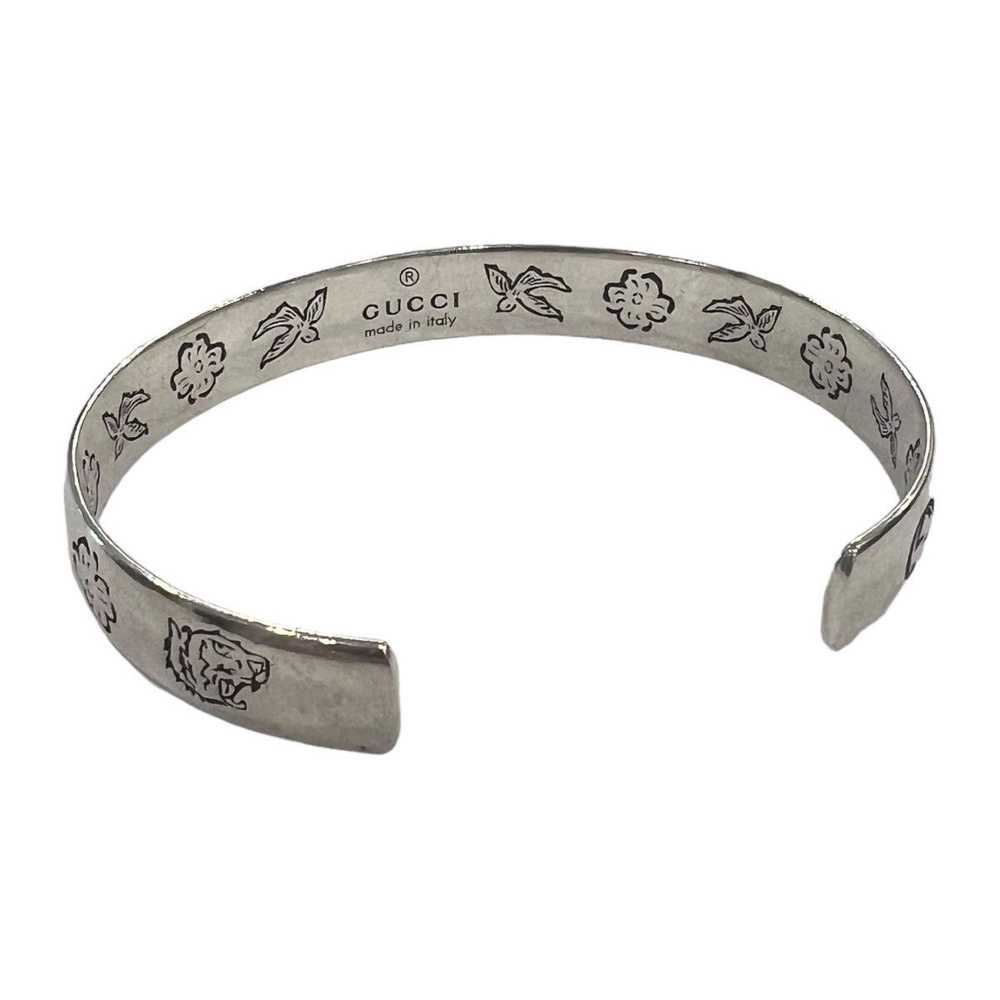 Gucci Gucci Blind For Love Silver Bracelet - image 4