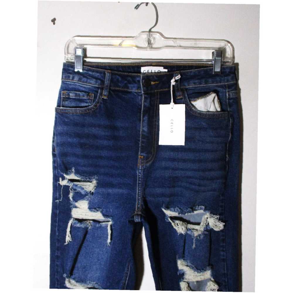 J Brand Authentic Blue Faded Vintage Style Distre… - image 2