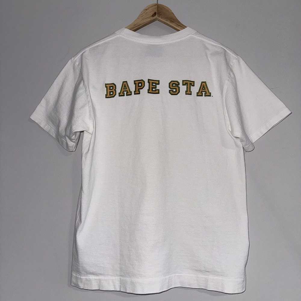 Bape OG Bapesta Star Spellout Logo Tee - image 3