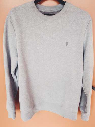 Allsaints All Saints Raven Crew Small Sweatshirt