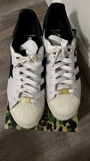 Adidas × Bape Bape Superstars